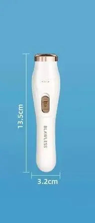 Depilador feminino elétrico recarregável intimo axilas sobrancelha buço 3 em 1 ds11634